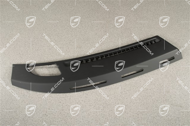 Dashboard defroster trim / cover, Black, R