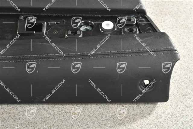Turverkleidung, vorne, leder/alcantara, Schwarz, L, (beschadigt leder)