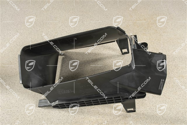 Air guide for charge air cooler, R