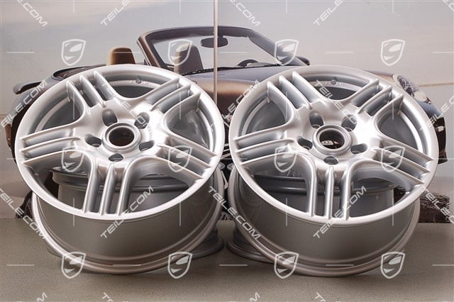 18-inch Cayenne S wheel set, 8J x 18 ET 57