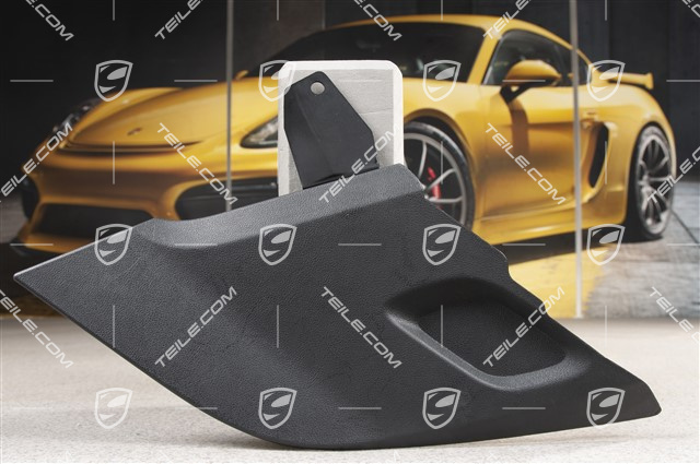 Osłona boczna tunelu środkowego, wentylacja, Czarny, SPYDER, R