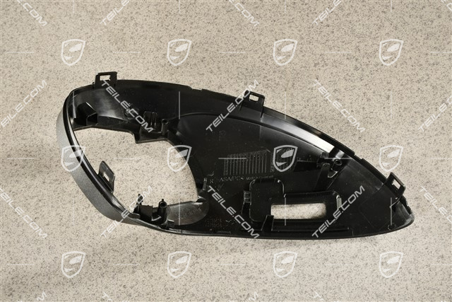 Osłona dolna lusterka,  elektrycznie składane, czarna, R