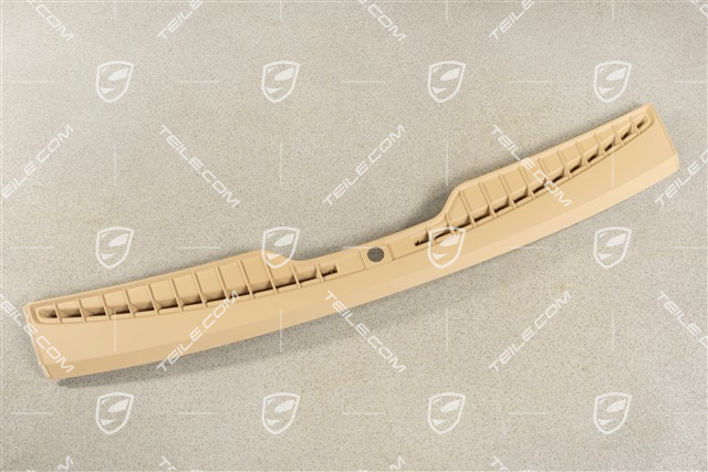 Defroster trim, front, luxor beige