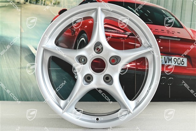 18" Felgensatz Carrera, 8J x 18 ET50 + 10J x 18 ET65
