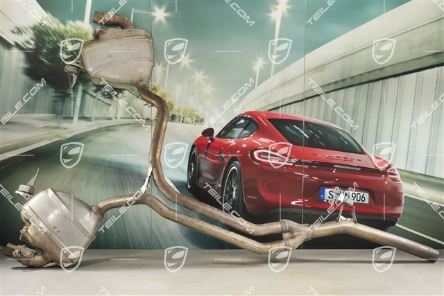 Tłumik środkowy Komplet z Tłumikiem końcowym L+R