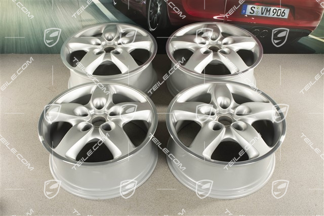18-inch Cayenne Turbo wheel set