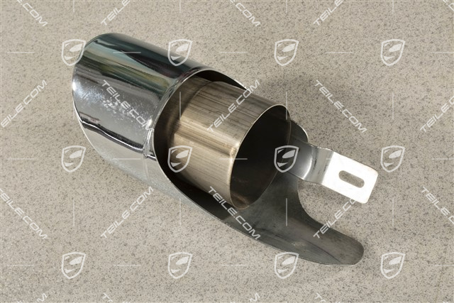 Endrohr / Sportabgasanlage, poliert, Außen, R