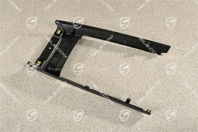 Obudowa / dekor lewarka zmiany biegów / tunel środkowy, manual, Czarna