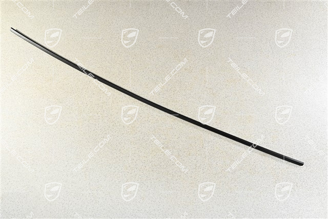 Listwa ozdobna szyby bocznej tylnej, górna część, czarna, R