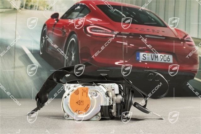 Seat belt, front, Black, R / USA