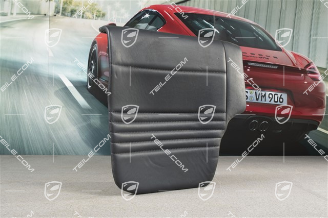 Back seat lower / cushion, Coupe/Targa, leather, Metropole blue, R