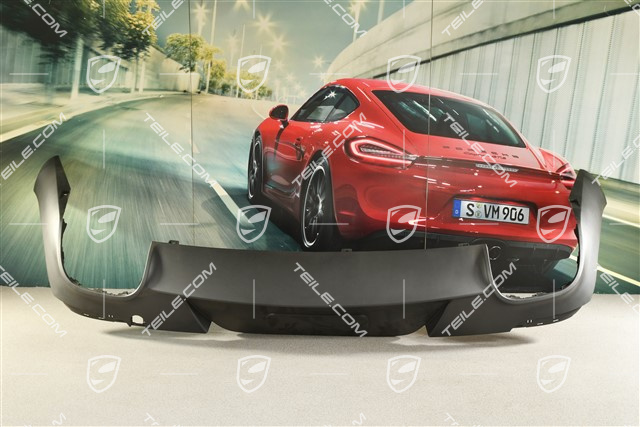 Verkleidung hinten unten, schwarz