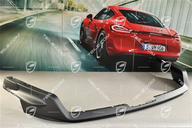 GT3, Rear bumper lower cover / diffuser, Black matte