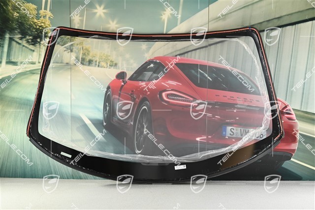 GT3 CUP Szyba przednia, sporty motorowe, poliwęglan, lekko przetarta