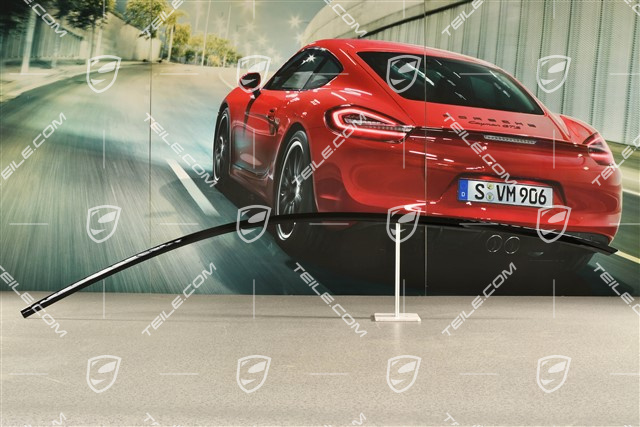 Coupe, Zierleiste für Vordertür, oben, Schwarz hochglanz, R