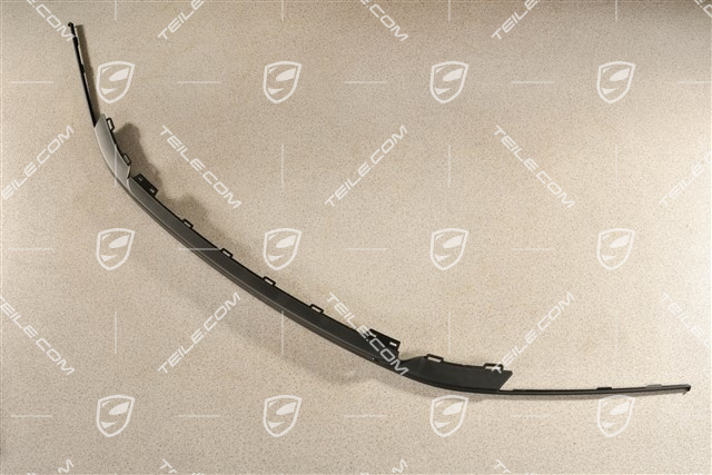 Turbo, Blenda środkowa zderzaka przedniego z otworami na czujniki parkowania, czarny mat