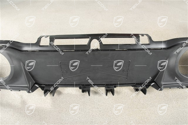 Untere Abdeckung, Stoßstange hinten, Sportabgasanlage, Schwarzmatt