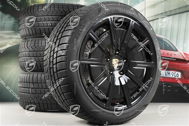 20-inch Sport Aero winter wheel set, rims 9J x 20 ET54 + 11J x 20 ET60, Pirelli winter tyres 245/45 R20 + 285/40 R20