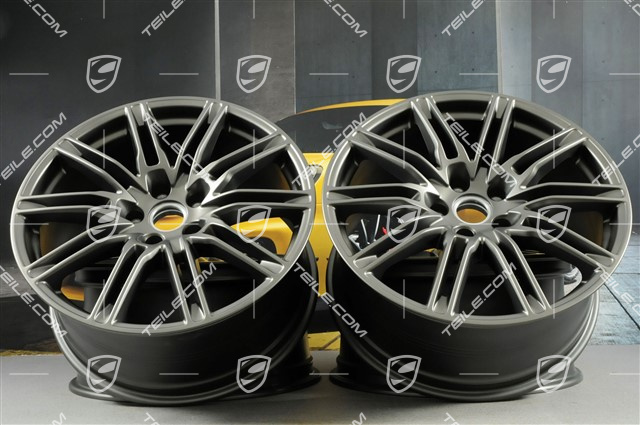 21" Felgensatz Sport Edition, 4x Felge 10J x 21 ET50, Platinum Seidenmatt
