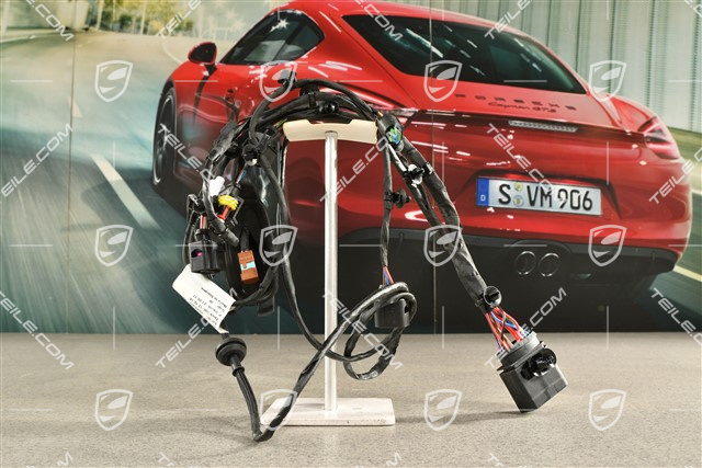 Coupe, Rear spoiler wiring harness