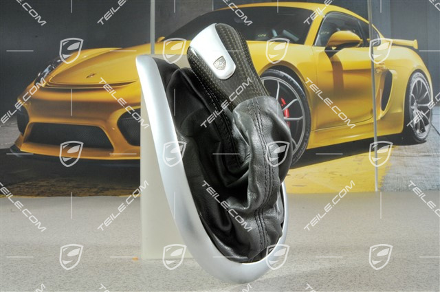 Schalthebelknopf, CARBON, spacegrau