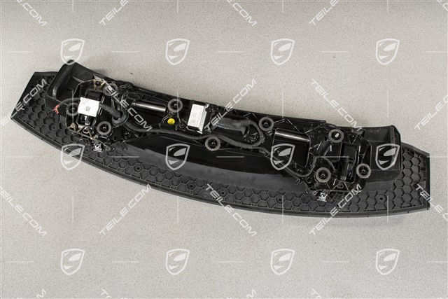 Rear spoiler with driving mechanism, without upper part