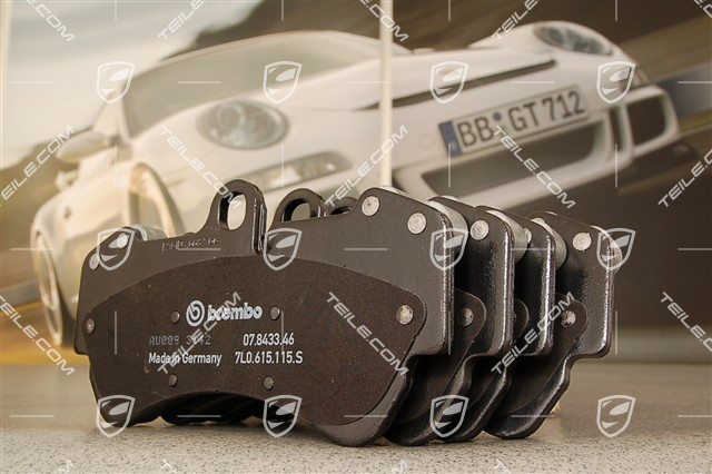 Bremsbelag-Reparatursatz, 19"