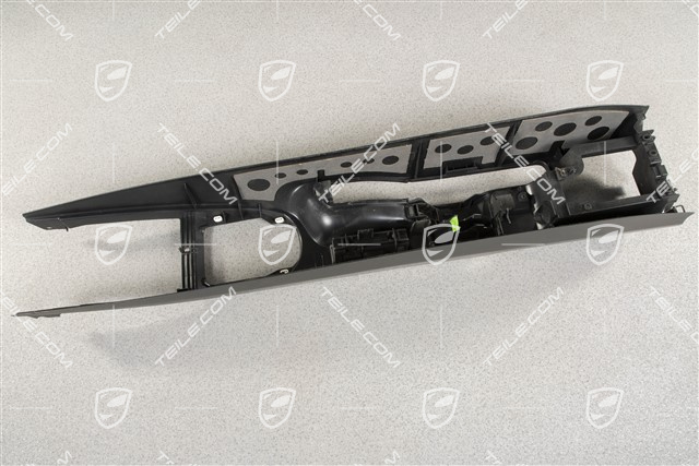 Konsola środkowa / tunel, czarna, Cabrio