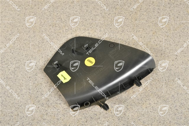 Osłona boczna dolnej części deski rozdzielczej / schowka, beżowa, R