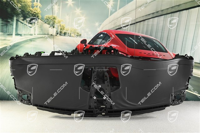 Dashboard, leather, black, leather damaged - see pictures