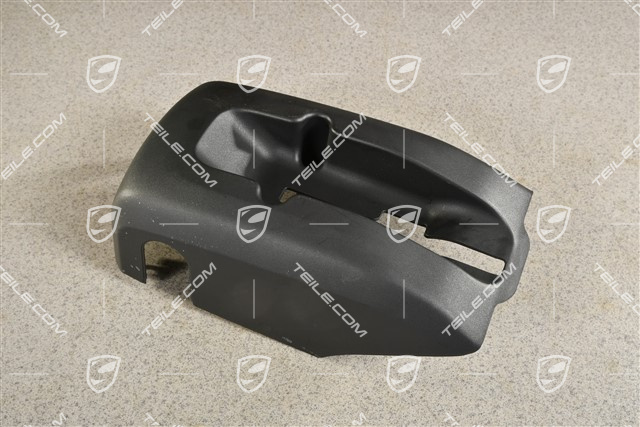 Obudowa kolumny kierwoniczej, dolna, czarna