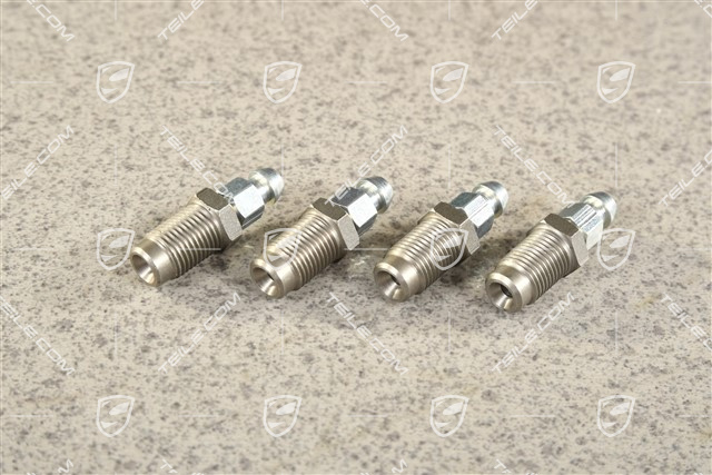 Zestaw naprawczy, śruby odpowietrzające zestaw, przedni/tylny zacisk, GT3 CUP