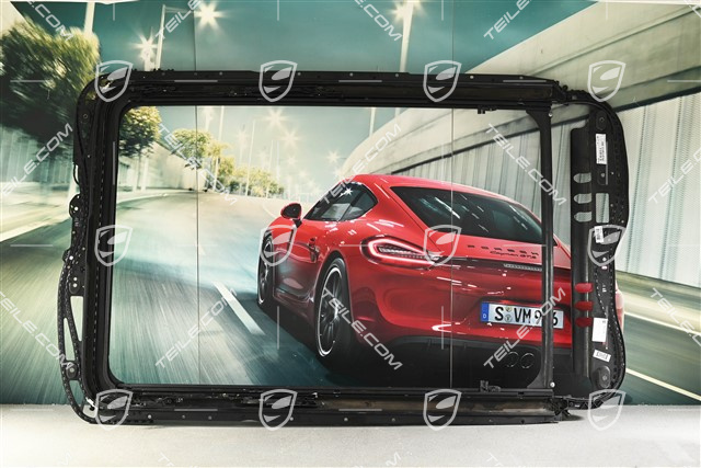 Glasdach / Panoramadach Rahmen / Führungsrahmen