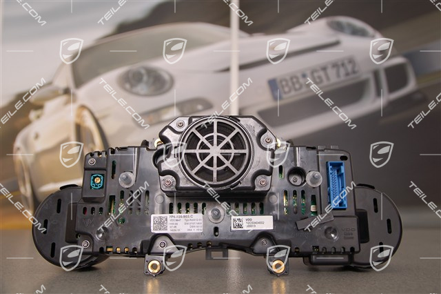 Licznik, srebrne tarcze, Cayenne S