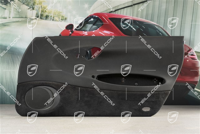 Türverkleidung, Kunstleder, Klangpaket, Schwarz, R