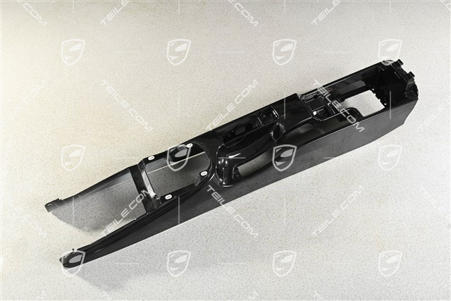 Mittelkonsole, lackiert, Coupe, Schwarz