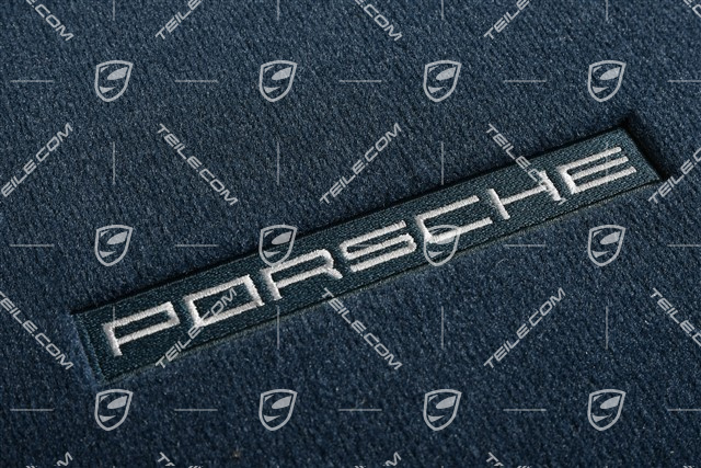 Fußmattensatz, vorne und hinten, Yachtingblau