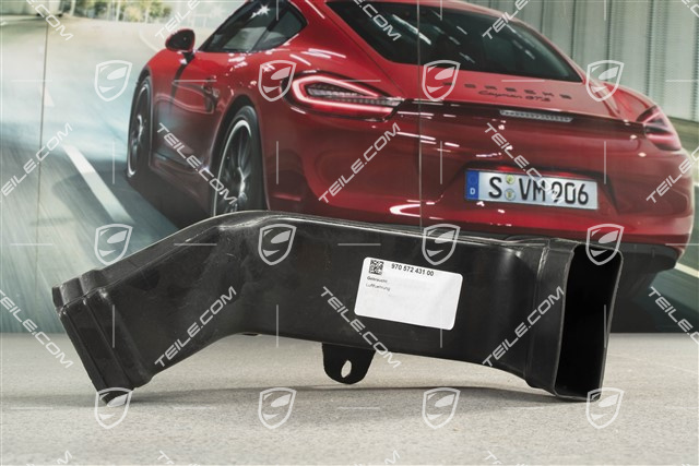 Air guide, B pillar, Lower, L