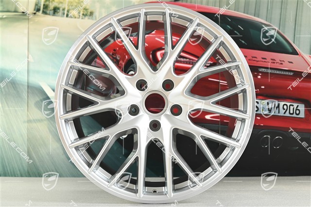 21-inch wheel rim Panamera Sport Design, 11,5J x 21 ET69, brilliant chrome