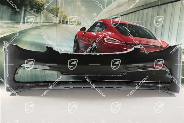 Front bumper, lining, GTS / Sport Design Package, w/o headlamp washer and ParkAssist