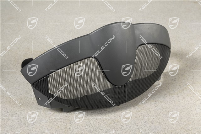 Dashboard trim / Instrument cluster cover, Black