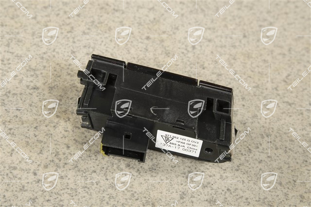 Przełącznik / przycisk centralnego zamka, Czarny połysk, R