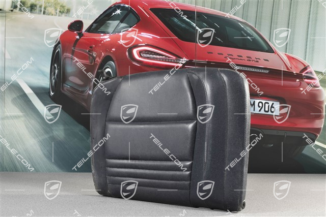 Back seat backrest, Rear, Leatherette, Metropole blue, Convertible, R