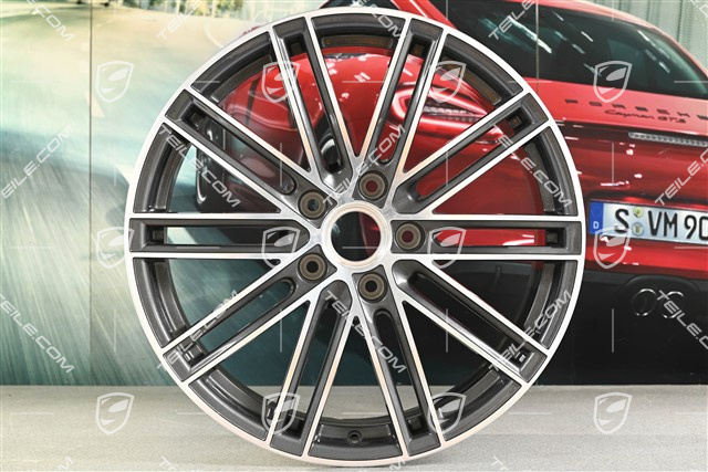 20" felga 911 Turbo IV, 8,5J x 20 ET49, Titan