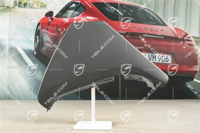 Mittelkonsole, Blende seitlich, Leder, Schwarz, L