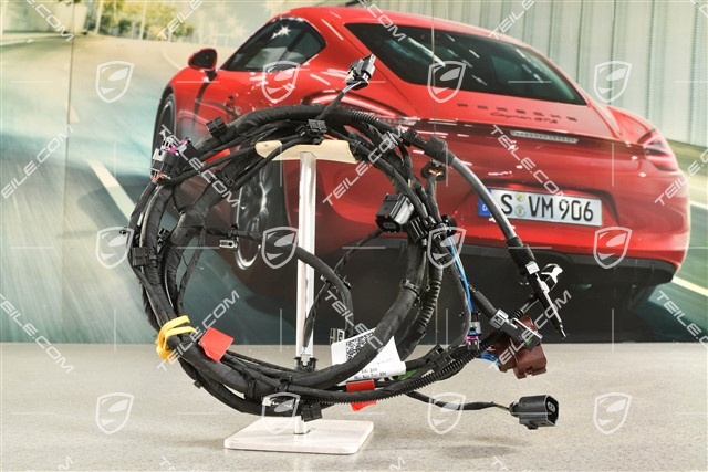 Wiring harness / Cable loom for rear bumper, parking assistant / Real Top View