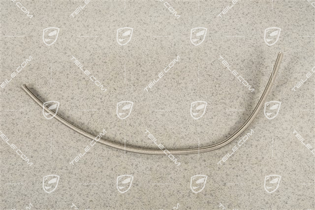 Vacuum hose / pipe / line 380mm, active exhaust