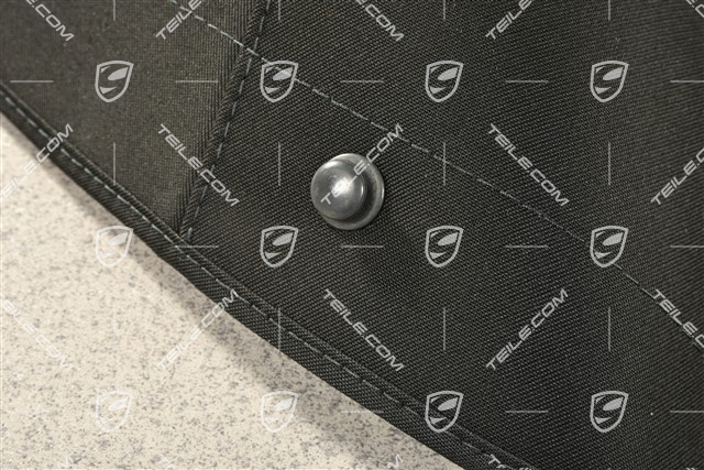 Osłona przestrzeni dachu cabrio, czarna