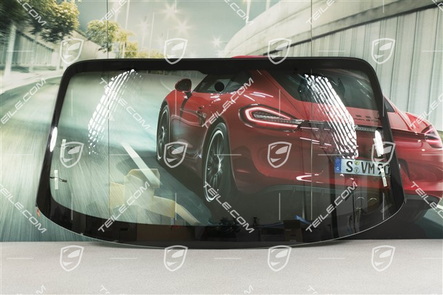 Windscreen, tinted, upper part, darked coloured, Antenna diversity