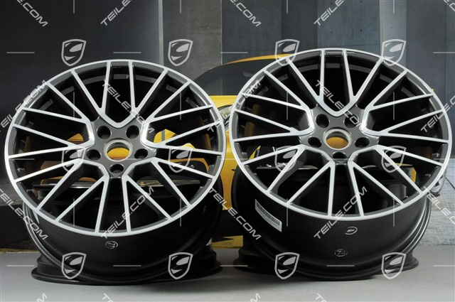21" Felgensatz Cayenne RS Spyder, 11J x 21 ET58 + 9,5J x 21 ET46